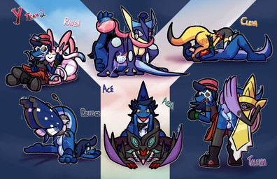 1_eye 3_fingers 3_toes 69_position all_fours ambiguous_gender anal anal_penetration antennae_(anatomy) anthro anthro_on_anthro anthro_on_feral anthro_penetrated anthro_penetrating anthro_penetrating_anthro ass_up backsack balls balls_deep bent_over bestiality big_balls big_butt big_penis black_antennae black_body black_boots black_clothing black_footwear black_nose black_sclera black_shirt black_shoes black_topwear black_wings blue_balls blue_body blue_eyes blue_fur blue_hair blue_inner_ear blue_penis blue_scales blue_wings blush bodily_fluids boots bottomwear bouncing_butt butt butt_slap claws clothed clothing crossed_arms crossed_legs cum cum_from_ass cum_from_vagina cum_in_ass cum_in_vagina cum_inside cum_on_balls cum_on_penis cum_splatter cute_fangs dipstick_tail doggystyle dominant dominant_female drooling duo erection exoskeleton eyes_closed eyewear eyewear_only face_squish fangs feet female female_on_top female_penetrated feral feral_penetrating feral_penetrating_anthro finger_claws fingerless_gloves fingers foot_fetish foot_lick footwear from_behind_position fur genital_fluids genitals glasses glasses_only gloves green_clothing green_gloves green_handwear grey_antennae grey_body grey_claws grey_clothing grey_exoskeleton grey_eyewear grey_glasses grey_legwear grey_scales grey_shirt grey_stockings grey_topwear grin hair half-closed_eyes hand_on_leg hand_on_thigh handwear hat headgear headwear hug humanoid_genitalia humanoid_penis kerchief legs_up legwear licking looking_back looking_pleasured lying male male/female male/male male_on_bottom male_penetrated male_penetrating male_penetrating_female male_penetrating_male markings melee_weapon membrane_(anatomy) metallic_body mismatched_genitalia mismatched_humanoid_penis mismatched_penis mostly_nude motion_lines narrowed_eyes no_underwear nude on_back on_bottom on_top oral orange_body orange_scales penetration penis pink_body pink_clothing pink_fur pink_hat pink_headwear pink_penis power_bottom precum pupils purple_body purple_eyes purple_sclera purple_skin red_bottomwear red_clothing red_eyes red_kerchief red_sclera red_skirt reverse_amazon_position saliva scales sex shirt shoes side_view skirt slap smile spanking squish stockings submissive submissive_male sword tail tail_markings teeth thick_thighs thrusting toes tongue tongue_out topwear upskirt vaginal vaginal_penetration weapon wearing_glasses webbed_feet webbed_hands white_body white_exoskeleton white_eyes white_eyewear white_fur white_glasses white_pupils white_wings wings yellow_body yellow_kerchief yellow_scales yellow_sclera yellow_skin ultilix nintendo pokemon ulti_(ultilix) aegislash amphibian animate_inanimate arthropod canid canine eeveelution generation_6_pokemon greninja heliolisk insect lepidopteran living_melee_weapon living_sword living_weapon lizard mammal noivern pokemon_(species) polar_vivillon reptile scalie sylveon vivillon 2026 hi_res multiple_images