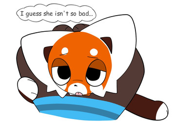 age_difference anthro blue_body blue_fur cunnilingus dialogue duo female fur genitals male male/female markings older_female oral orange_body orange_fur sex simple_background text tongue tongue_out vaginal vulva white_background white_markings young young_anthro young_male brainrotter101 austin_(brainrotter101) maria_(brainrotter101) ailurid mammal red_panda english_text incest_(lore) mother_(lore) mother_and_child_(lore) parent_(lore) parent_and_child_(lore) son_(lore)