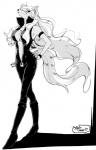 bodysuit boots breasts canine crossgender female hand_on_hip high_heels mammal mitsuki_(mitsukitei) monochrome plain_background skinsuit smile_pretty_cure solo were werewolf white_background wolfrun
Rating: Safe
Score: 16
User: AnacondaRifle
Date: February 16, 2012