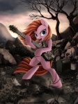 amplifier blue_eyes cloud cutie_mark dead_tree electric_guitar female feral guitar hair musical_instrument night outside pink_hair plant playing_guitar playing_music plucked_string_instrument rock sky solo star straight_hair string_instrument tree ponykillerx friendship_is_magic hasbro my_little_pony pinkamena_(mlp) pinkie_pie_(mlp) earth_pony equid equine horse mammal pony 2013 3:4 animated short_playtime