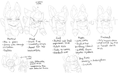 angry blush blush_lines clenched_teeth cloud_emanata directional_arrow duo electrocardiogram emanata female feral flustered freckles happy looking_down looking_up male nonchalant pointy_ears sad scarf solo teeth text zurodoro nintendo pokemon fjord_(zurodoro) wish_(zurodoro) eeveelution generation_4_pokemon glaceon pokemon_(species) english_description english_text monochrome multiple_scenes sketch