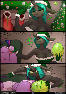 anthro biped black_body breasts butt clothed clothing detailed_background duo egg eyelashes eyes_closed female glistening glistening_body improvised_sex_toy inside panties pupils purple_body questionable_consent sleeping smile thick_thighs underwear vaginal chrysalisdraws friendship_is_magic hasbro my_little_pony queen_chrysalis_(mlp) twilight_sparkle_(mlp) changeling hi_res