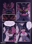 2024 agious angry anthro areola blush bodily_fluids breasts close-up comic cum dialogue duo embarrassed english_text felid feline female generation_7_pokemon generation_9_pokemon genital_fluids genitals hi_res hug humor incineroar laugh leaking_cum looking_pleasured lying male male/female mammal medium_breasts meowscarada nintendo nipples penis pink_areola pink_nipples pokemon pokemon_(species) romantic romantic_ambiance sweat tail tail_motion tears teeth text tongue url