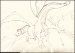 anus balls belly_scales butt erection feral flying genitals male male_feral mane membrane_(anatomy) membranous_wings penis perineum presenting presenting_anus puffy_anus scales solo wings artonis mythology kyorg7 dragon mythological_creature mythological_scalie scalie hi_res