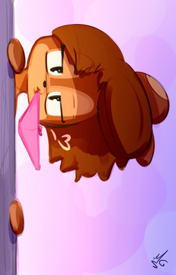 clothing door female heart_symbol panties sideways solo underwear musikalgenius abigail_(musikalgenius) mammal rodent sciurid tree_squirrel digital_media_(artwork) headshot_portrait hi_res portrait