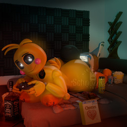 alcohol anthro bag_of_chips beanie bed bedroom beverage butt cereal_box chips_(food) clothing container controller duo energy_drink female food furniture game_controller glistening glistening_arms glistening_body glistening_butt glistening_face hat headgear headwear lying lying_on_bed machine milk_carton milk_container nipple_piercing nipples on_back on_bed on_front piercing popcorn popcorn_bucket slice_of_life vibing whiskey whiskey_bottle wine_rack xbox_controller schnozzracclewd cheerios epic_games five_nights_at_freddy's five_nights_at_freddy's_2 fortnite general_mills jack_daniel's microsoft monster_energy playstation playstation_portable scottgames sony_corporation sony_interactive_entertainment xbox xbox_game_studios lovetaste_chica meow_skulls toy_chica_(fnaf) animatronic avian bird calico_cat chicken domestic_cat felid feline felis galliform humanoid mammal phasianid robot 1:1 3d_(artwork) digital_media_(artwork) hi_res
