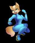 anthro bodysuit breasts brown_body brown_fur clothed clothing crossgender female footwear fur green_eyes high_heels mtf_crossgender open_mouth shoes simple_background skinsuit smile solo tight_clothing transparent_background zero_suit missmccloud metroid nintendo star_fox fox_mccloud zerosuit_fox canid canine fox mammal 2022 4:5 absurd_res alpha_channel hi_res shaded signature