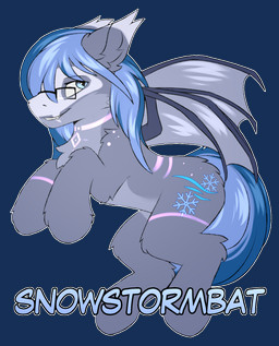 blue_eyes blue_hair blue_tail bodypaint cutie_mark dipstick_ears ear_markings eyewear facial_paint feral fur glasses grey_body grey_fur hair hooves looking_at_viewer male markings membrane_(anatomy) membranous_wings multicolored_ears multicolored_hair on_hind_legs outline pose quadruped rectangular_glasses solo tail text three-quarter_view tribal two_tone_hair unguligrade wings snowybark hasbro my_little_pony midnight_snowstorm bat_pony equid equine horse mammal alpha_channel character_name digital_drawing_(artwork) digital_media_(artwork) full-length_portrait hi_res portrait restricted_palette