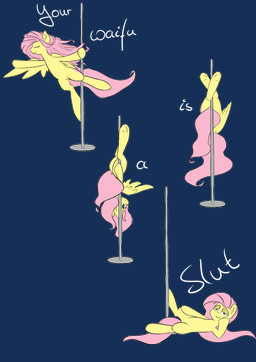 butt cutie_mark dancing feathered_wings feathers female fur hair looking_at_viewer pole pole_dancing solo wings yellow_body yellow_feathers unknown_artist friendship_is_magic hasbro my_little_pony mythology fluttershy_(mlp) equid equine mammal mythological_creature mythological_equine pegasus alpha_channel hi_res