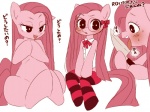 blush clothing equine eyewear female friendship_is_magic fur glasses hair half-closed_eyes horse japanese_text knife licking mammal my_little_pony open_mouth pink_fur pink_hair pinkamena_(mlp) pinkie_pie_(mlp) pony stockings sweat text tongue tongue_out umeguru
Rating: Safe
Score: 5
User: nom123
Date: March 15, 2014