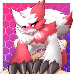 anthro anthro_focus anthro_penetrated blush bodily_fluids breath broken_condom condom cowgirl_position duo female female_focus female_on_human female_on_top female_penetrated first_person_view from_front_position front_view fur fur_tuft genital_fluids genitals heart_eyes heart_symbol human_on_anthro human_penetrating human_penetrating_anthro human_penetrating_female human_pov humanoid_genitalia humanoid_vulva interspecies looking_at_viewer looking_pleasured male male/female male_on_bottom male_penetrating male_penetrating_anthro male_penetrating_female male_pov multicolored_body multicolored_fur narrowed_eyes nude on_bottom on_top open_mouth open_smile pattern_background penetration penile penile_penetration penis penis_in_vagina pokephilia red_body red_fur saliva sex sexual_barrier_device simple_background smile solo_focus sweat tail teeth tongue tongue_out tuft two_tone_body two_tone_fur vaginal vaginal_fluids vaginal_penetration vulva white_body white_fur anglo nintendo pokemon generation_3_pokemon human mammal pokemon_(species) zangoose 2024 absurd_res digital_media_(artwork) hi_res shaded