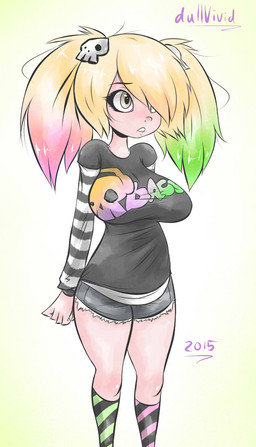 big_breasts blush breasts clothed clothing dullvivid emo female goth not_furry pigtails short_pants skully socks solo
Rating: Safe
Score: 7
User: DullVivid
Date: January 15, 2015 big_breasts blush breasts clothed clothing dullvivid emo female goth not_furry pigtails short_pants skully socks solo
Rating: Safe
Score: 7
User: DullVivid
Date: January 15, 2015