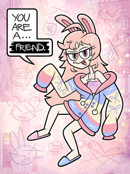 arms_bent bent_legs black_eyebrows blue_slippers building clothed clothed_female clothed_humanoid clothing crop_top eyebrows eyelashes female hair hoodie light long_ears long_hair looking_at_viewer multicolored_hoodie noseless not_furry open_mouth open_smile photo_background pink_clothing pink_crop_top pink_ears pink_eyes pink_hair pink_shirt pink_slippers pink_tongue pink_topwear shirt sleeves_past_fingers smile smiling_at_viewer solo speech_bubble talking_to_viewer tan_body tan_skin text tongue topwear window x_logo yellow_clothing yellow_hoodie yellow_topwear newfax cool_s phase_connect phase_origins twitter vtuber pipkin_pippa animal_humanoid humanoid lagomorph lagomorph_humanoid leporid_humanoid mammal mammal_humanoid rabbit_humanoid 2025 3:4 absurd_res colored digital_drawing_(artwork) digital_media_(artwork) english_description english_text hi_res lighting photography_(artwork)