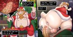 anal anal_masturbation anal_penetration anthro anus ball_tuft balls beard belly big_belly big_butt blonde_hair bodily_fluids body_hair bottomwear bottomwear_down bulge butt butt_hair candy chocolate chocolate_chip_cookie chocolate_chips christmas_clothing christmas_headwear clothed clothing cookie costume cum cum_in_ass cum_inside dessert dialogue dildo dildo_in_ass dildo_insertion dildo_sitting dildo_vibrator eyes_closed facial_hair food genital_fluids genitals glass_of_milk hair hat headgear headwear hidden_sex_toy holidays horn huge_butt internal long_ears male masturbation mature_male milk obese obese_anthro obese_male object_in_ass overweight overweight_anthro overweight_male pants pants_down partially_clothed penetration penis plate santa_costume santa_hat sex_toy sex_toy_in_ass sex_toy_insertion smile solo text text_box tuft vibrator white_body el_booki christmas undertale_(series) asgore_dreemurr santa_claus boss_monster_(undertale) bovid caprine goat mammal english_text hi_res url