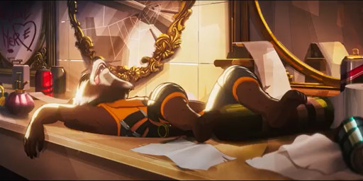 anthro barefoot biped brown_body brown_fur clothed clothing curling_toes feet fur hungover inside male mirror open_mouth solo text toilet_paper tongue tongue_out unknown_artist guardians_of_the_galaxy marvel rocket_raccoon mammal procyonid raccoon hi_res