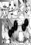 anthro blush breasts butt censored comic duo erection eyes_closed faceless_character faceless_male fellatio female fur genitals greyscale hair hi_res human human_on_anthro innocence interspecies japanese_text kemono kiichi lagomorph leporid licking long_ears long_hair male male/female mammal momo_(kiichi) monochrome naive naive_sex nude open_mouth oral penile penis penis_between_hands penis_lick rabbit sex solo_focus text tongue tongue_out translated whiskers