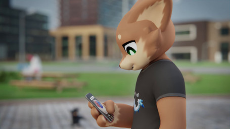 ambiguous_gender anthro bench between_buttocks bottomwear brown_body butt clothing electronics face_in_ass group male park phone red_body red_clothing shorts size_difference tail trio walking youtube_logo tooeks nintendo pokemon youtube avian bird canid canine generation_9_pokemon mammal meowscarada pokemon_(species) 16:9 3d_(artwork) 3d_animation animated digital_media_(artwork) hi_res no_sound short_playtime webm widescreen