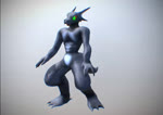 anthro dancing featureless_crotch glowing glowing_eyes male muscular muscular_anthro muscular_male nude solo tail fr0stfr0g mythology dragon mythological_creature mythological_scalie scalie 3d_(artwork) 3d_animation animated digital_media_(artwork) no_sound short_playtime webm