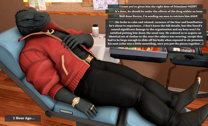 anthro black_clothing clothed clothed_anthro clothed_male clothing drugged eyes_closed jewelry male red_clothing sedated sleeping solo substance_intoxication text unconscious unconscious_anthro unconscious_male meteorsmash epic_games fortnite thunder_(fortnite) komodo_dragon lizard monitor_lizard reptile scalie absurd_res english_text hi_res