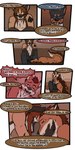 1:2 2017 anthro biped canid collar comic detailed_background dialogue english_text fenrir_(tatsuchan18) fur group hair hi_res male mammal open_mouth sitting spade_(tatsuchan18) spades_(suit) speech_bubble standing suit_symbol tatsuchan18 text trio
