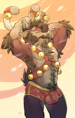 2014 abs anthro antlers armpit_hair armpits arms_above_head beard bell biceps body_hair bulge candy_cane cervine chest_fur christmas clothing deer eyes_closed facial_hair festive hair happy_trail holidays horn humanoid_penis male mammal manly masculine muscles no_swift pecs penis pubes raised_tail reindeer smile solo underwear vpl
Rating: Explicit
Score: 16
User: MateØ
Date: January 20, 2015 2014 abs anthro antlers armpit_hair armpits arms_above_head beard bell biceps body_hair bulge candy_cane cervine chest_fur christmas clothing deer eyes_closed facial_hair festive hair happy_trail holidays horn humanoid_penis male mammal manly masculine muscles no_swift pecs penis pubes raised_tail reindeer smile solo underwear vpl
Rating: Explicit
Score: 16
User: MateØ
Date: January 20, 2015