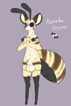 animal_genitalia anthro arthropod_abdomen balls breasts genitals gynomorph intersex sheath sarek_aran_desian adeela_hryon arthropod bee hymenopteran insect