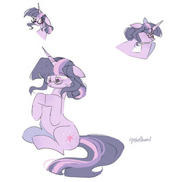 bodily_fluids eyewear female feral fingertips_touching glasses greeting hair hair_strands hooves horn nervous ponytail simple_background smile solo sweat sweatdrop tears text worried petaltwinkle friendship_is_magic hasbro my_little_pony mythology twilight_sparkle_(mlp) equid equine mammal mythological_creature mythological_equine unicorn english_text hi_res