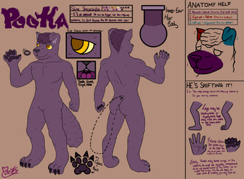anatomy_chart anatomy_reference anthro butt chart claws fingers goo_transformation hair male missing_tail nude nude_male open_mouth pawpads paws pupils purple_body purple_hair simple_background slime smile solo tail teeth text text_box toe_claws tongue transformation uvula yellow_eyes yellow_pupils yellow_sclera pookashifts pooka_(pookashifts) canid goo_creature mammal absurd_res artist_name colored digital_drawing_(artwork) digital_media_(artwork) english_text hi_res model_sheet signature