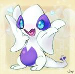 <3 abstract_background ambiguous_gender avian blue_eyes cub cute happy jiayi looking_at_viewer lugia nintendo open_mouth pokémon solo tongue video_games white_body young
Rating: Safe
Score: 9
User: Freel
Date: March 18, 2014