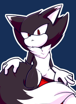 bigtail fluffy fluffy_chest fluffy_tail hand_on_leg male multicolored_body nude quill_hair red_eyes solo tail thick_thighs touching_tail wide_hips xxkenthewolfxx sega sonic_the_hedgehog_(series) fan_character kenthewolf canid canine canis mammal wolf alpha_channel hi_res