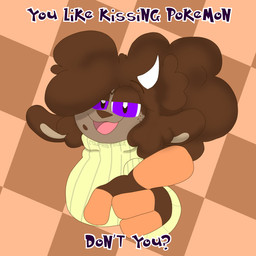 4_fingers anthro clothing female fingers freckled_face freckles gesture half-closed_eyes hand_gesture horn markings mole_(marking) narrowed_eyes open_mouth pointing pointing_at_viewer poofy_hair purple_eyes smug_face solo sweater text topwear turtleneck cowprintsoda boy_kisser_(meme) nintendo pokemon mocha_(cowprintsoda) bovid bovine cattle generation_2_pokemon mammal miltank pokemon_(species) 1:1 absurd_res english_text hi_res meme