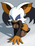 anthro big_breasts breasts cleavage clothed clothing female looking_at_viewer membrane_(anatomy) membranous_wings smile solo wings dboy sega sonic_the_hedgehog_(series) rouge_the_bat bat mammal 2014