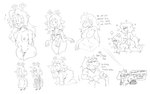 2023 2_horns all_fours ambiguous_penetration anthro antlers areola black_and_white blush bodily_fluids boss_monster_(undertale) bovid breasts buckteeth caprine curvy_figure deer deltarune dialogue english_text female floppy_ears fluffy fluffy_tail freckles goat group hair hi_res horn human kris_(deltarune) long_ears long_hair male male/female mammal mhdrawin monochrome new_world_deer nipples noelle_holiday nude penetration ralsei reindeer reptile scalie sex sharp_teeth short_tail sketch susie_(deltarune) sweat sweatdrop tail teeth text thick_thighs toriel undertale_(series) wide_hips wrappings