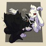 ambiguous_gender black_sclera cloven_hooves dialogue floppy_ears fur hidden hooves horn lying male male/ambiguous obscured_sex red_eyes speech_bubble text under_clothes white_body white_fur argon_vile undertale undertale_(series) asriel_dreemurr_(god_form) boss_monster_(undertale) 1:1 english_text hi_res