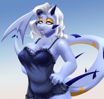 big_breasts breasts female huge_breasts slightly_chubby smile tail sinna_roll mythology rose_sunsprite animal_humanoid dragon dragon_humanoid humanoid mythological_creature mythological_scalie scalie hi_res unavailable_at_source