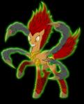 female feral hair mane red_hair red_mane simple_background solo transparent_background blizzard_entertainment diablo diablo_2 hasbro my_little_pony andariel demon equid equine horse mammal pony absurd_res alpha_channel hi_res