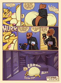 after_vore anthro bed belly big_belly breasts brown_body duo female fur furniture inside nipples nude nude_female overweight speech_bubble text vore yellow_body yellow_fur shyguy9 bethesda_game_studios microsoft oblivion prequel_adventure the_elder_scrolls katia_managan quill-weave argonian felid khajiit mammal scalie 2025 comic english_text hi_res
