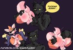 anthro big_butt bodily_fluids butt cum cum_in_ass cum_inside duo femboy from_behind_position genital_fluids male male/male rough_sex sex thick_thighs rareplushy nintendo pokemon magnus_(rareplushy) cinderace generation_8_pokemon pokemon_(species) hi_res