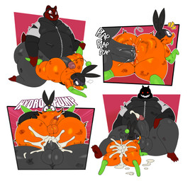 after_sex anal anal_penetration angry anthro ball_lick balls belly big_belly big_butt big_penis bodily_fluids bottom_heavy bruised butt claws clothing cum cum_in_ass cum_inflation cum_inside cum_on_butt cum_while_penetrated deep_penetration defeated_hero duo erection evil_face evil_grin feral fight forced fucked_silly full_nelson genital_fluids genitals glans green_clothing grey_body heart_eyes heart_symbol holding_both_legs hot_dogging huge_butt humanoid_genitalia humanoid_penis hydro_pump inflation jacket leaking_anus leaking_cum licking male male/male male_penetrated male_penetrating male_penetrating_male moobs oral orange_body penetration penile penile_penetration penis penis_in_ass rape resisting sex sharp_teeth silhouetted_face simple_background size_difference smile squirting_cum surprised teeth text thick_thighs toe_claws tongue tongue_out topwear torn_clothing victorious_villain wide_hips sssonic2 nintendo pokemon axel_the_tepig bacon_butt_(tepigfan101) grim_the_prinplup_(grimitous) avian bird generation_4_pokemon generation_5_pokemon mammal penguin pokemon_(species) prinplup suine tepig 2025 absurd_res comic digital_media_(artwork) english_text hi_res