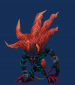 chain claws featureless_crotch hair long_hair not_furry nude simple_background solo yellow_eyes disney kingdom_hearts kingdom_hearts_2 square_enix dark_thorn heartless monster alpha_channel animated high_framerate no_sound official_art short_playtime webm