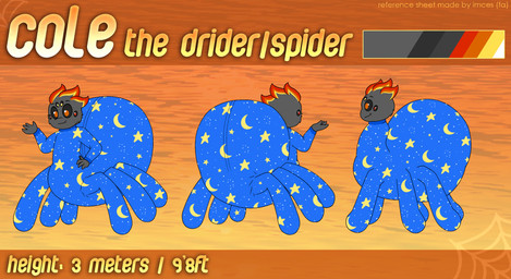anthro clothing diaper footed_sleeper male pajamas sleeper solo text imces dungeons_and_dragons hasbro wizards_of_the_coast cole_murphy arachnid arthropod drider insect spider english_text hi_res