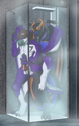 after_anal after_anal_penetration after_orgasm against_surface against_wall anal anal_penetration anthro anthro_on_anthro anthro_penetrated anthro_penetrating anthro_penetrating_anthro anus barefoot bodily_fluids cum cum_in_ass cum_inside cum_while_penetrated duo ejaculation erection feet from_behind_position genital_fluids genitals hands-free looking_pleasured male male/male male_on_bottom male_on_top male_penetrated male_penetrating male_penetrating_male nude on_bottom on_top orgasm penetration penile penile_penetration penis penis_in_ass sex shower shower_sex simultaneous_orgasms spread_legs spreading tail zeta-la-angie mythology eglan dragon mythological_creature mythological_scalie scalie 2017 hi_res