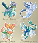 alternate_species ambiguous_gender countershading feral fusion group pokemon_fusion simple_background tail tan_background seoxys6 fakemon nintendo pokemon blue_flower_florges eeveelution florges generation_1_pokemon generation_3_pokemon generation_5_pokemon generation_6_pokemon hybrid lapras legendary_pokemon lilligant mega_absol mega_evolution mega_houndoom mew_(pokemon) pokemon_(species) sylveon tropius distracting_watermark watermark