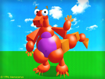 anthro belly cloud cone cube gesture looking_at_viewer male navel open_mouth outside purple_belly red_body snout solo sphere tail waving monocerus mythology dragon mythological_creature mythological_scalie scalie 4:3 absurd_res hi_res huge_filesize
