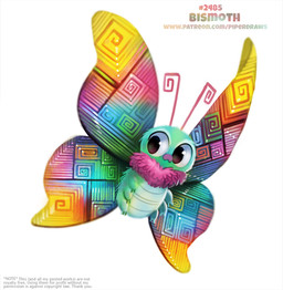 ambiguous_gender antennae_(anatomy) bismuth_(gem) black_eyes feral humor insect_wings pun simple_background solo visual_pun white_background wings piper_thibodeau arthropod insect lepidopteran moth digital_media_(artwork) digital_painting_(artwork) painting_(artwork)