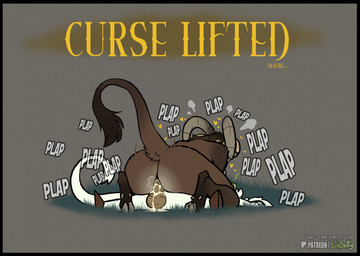 anthro anthro_on_anthro anthro_penetrated anthro_penetrating anthro_penetrating_anthro anus big_butt bodily_fluids brown_body brown_fur butt caption cloven_hooves cowgirl_position cum cum_in_vagina cum_inside curved_horn dominant dominant_female duo female female_on_top from_front_position fur genital_fluids heart_symbol hooves horn larger_female lying male male/female nude nude_female nude_male on_back on_bottom on_grass on_top penetration penile penile_penetration penis_in_vagina plap power_bottom sex size_difference smaller_male text vaginal vaginal_penetration white_body white_fur psychorodent elden_ring_nightreign fromsoftware you_died_(meme) elin_(psychorodent) libra_creature_of_night bovid caprine caprine_demon demon goat goat_demon mammal snatyr comic english_text hi_res meme