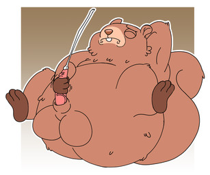 anthro aroused balls big_balls big_tail bodily_fluids brown_body brown_fur buckteeth butt cum cumshot ejaculation erection eyes_closed fluffy fluffy_tail fur genital_fluids genitals hand_on_penis hands_behind_back hands_behind_head leaning leaning_backward looking_pleasured male masturbation nervous nude orgasm overweight overweight_male penis raised_arm rounded_ears simple_background sitting slightly_chubby slightly_chubby_anthro slightly_chubby_male small_nose solo spread_legs spreading tail teeth vein veiny_penis bob-jiggles amazon_(company) kevin_(series) glenn_(kevin) mammal rodent sciurid tree_squirrel absurd_res hi_res