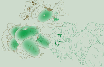 anthro belly belly_expansion big_breasts breast_expansion breasts expansion female glowing glowing_body goo_transformation mind_break pregnant rapid_pregnancy slime solo thigh_expansion tongue tongue_out transformation weight_gain likasomboody idw_publishing sega sonic_the_hedgehog_(comics) sonic_the_hedgehog_(idw) sonic_the_hedgehog_(series) lanolin_the_sheep_(sonic) goo_creature hi_res
