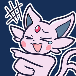 >_< ambiguous_gender blush blush_stickers bodily_fluids emanata eyes_closed feral fingers forehead_gem forked_tail fur gem gesture hand_gesture laugh open_mouth outline pink_body pink_fur pointing simple_background solo tail tears tongue transparent_background unusual_anatomy unusual_tail white_outline endwl nintendo pokemon eeveelution espeon felid generation_2_pokemon mammal pokemon_(species) 1:1 2023 alpha_channel digital_media_(artwork) low_res reaction_image unavailable_at_source
