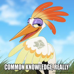 beak feathers feral half-closed_eyes male narrowed_eyes open_mouth smug smug_face solo text tongue littlehybridshila disney the_lion_guard the_lion_king ono_(the_lion_guard) avian bird egretta heron pelecaniform 2017 meme signature